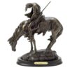 Horse End of the Trail Bronze Sculpture